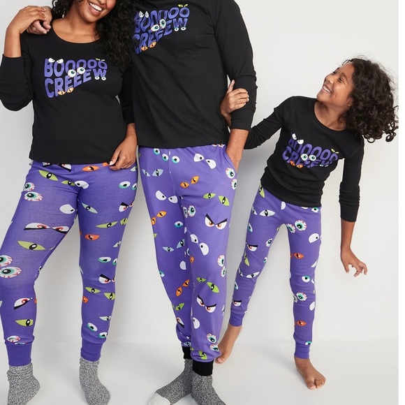 🎃 TT: Old Navy Halloween Matching Graphic Pajama Set - Picture 1 of 12